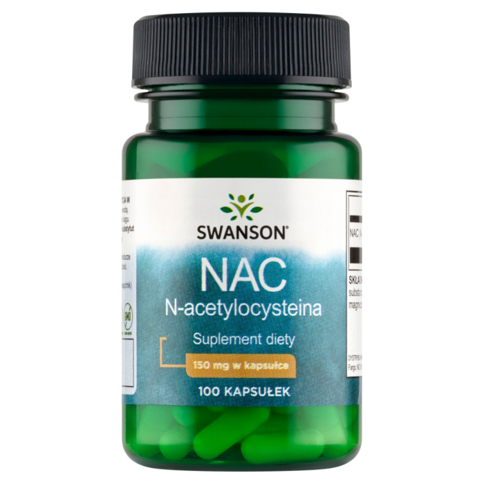 Swanson NAC N-acetylocysteina Kapsułki