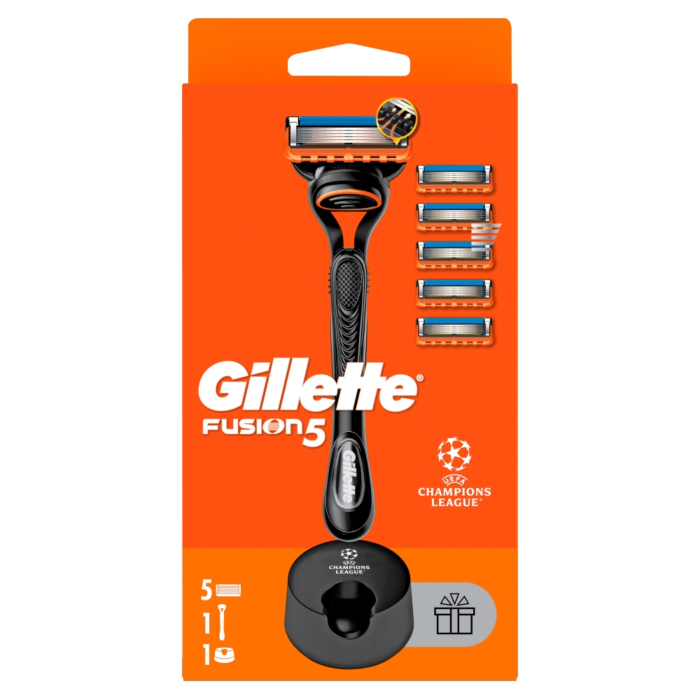 Gillette Fusion Maszynka do golenia + wkłady 5 szt.