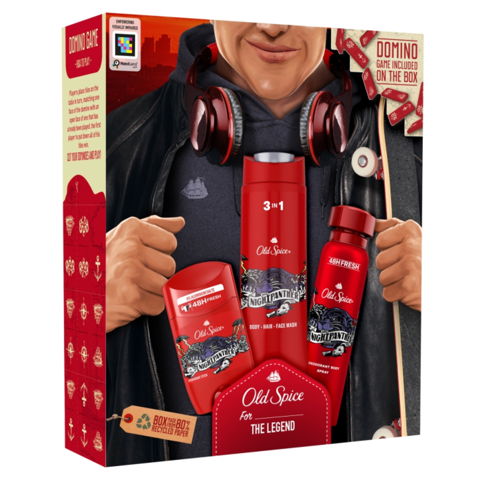 Old Spice Zestaw City Explorer (deo sztyft + deo spray + żel pod prysznic)