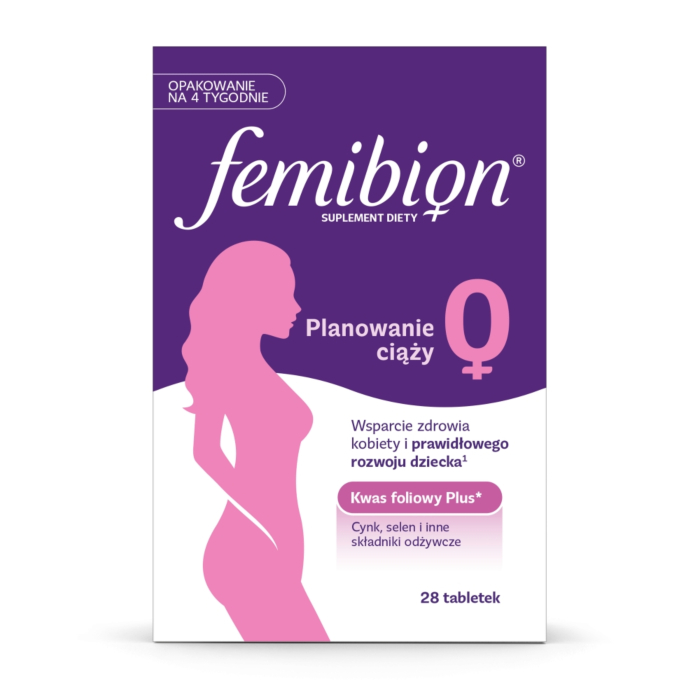 Femibion 0 Planowanie Ciąży, Suplement diety dla kobiet planujących ciążę, Tabletki