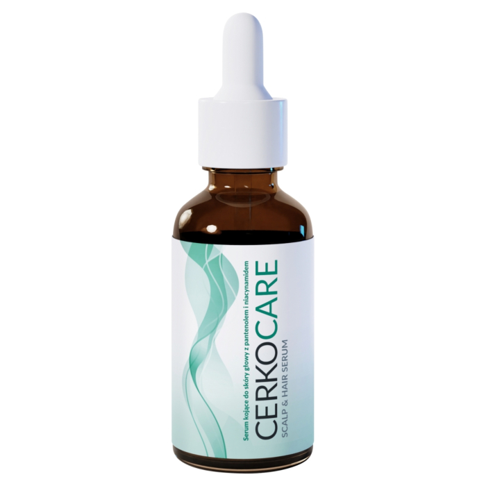 Cerkocare Sebum do Skóry Głowy Kojące z Pantenolem i Niacynamidem, 50 ml