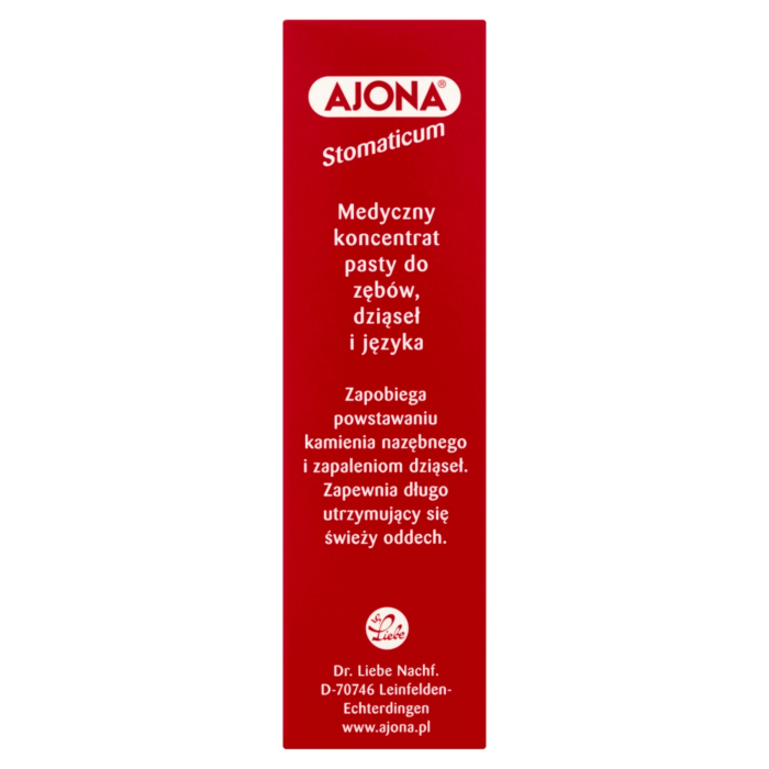 Ajona Stomaticum Pasta do zębów