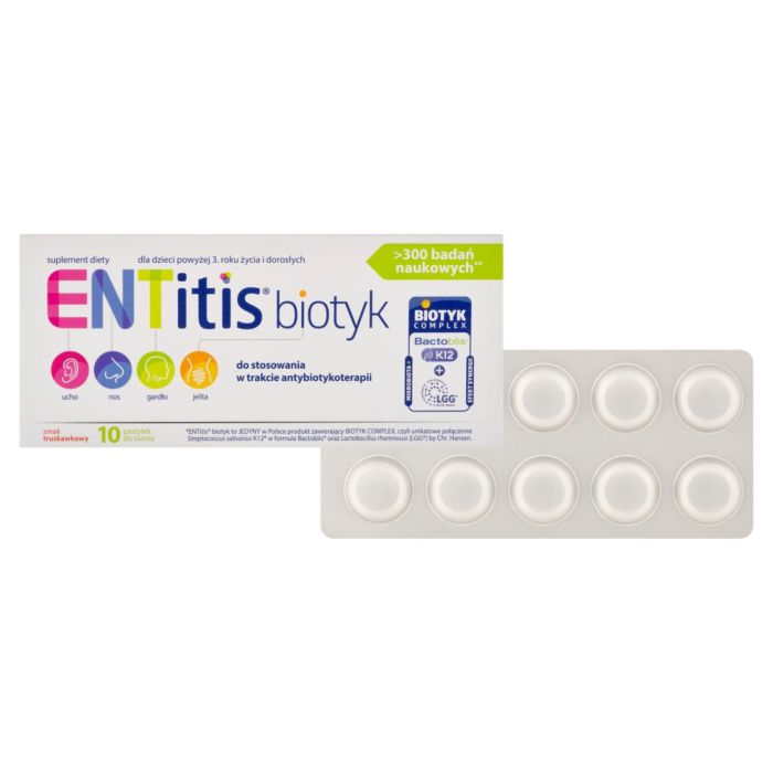 Entitis Biotyk Pastylki do ssania
