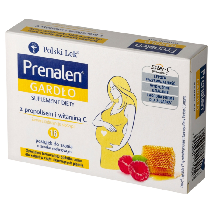Prenalen Gardło, Pastylki do ssania