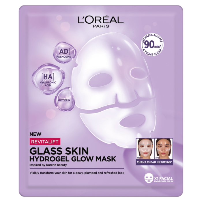 L’Oréal Revitalift Filles, Maska do twarzy, Glass Skin