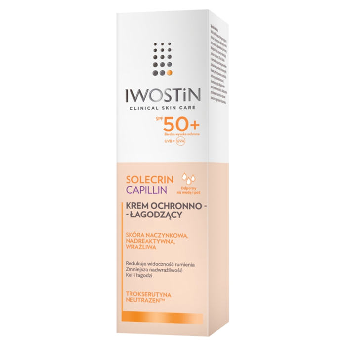 Iwostin Solecrin Capillin Krem ochronny SPF 50+ 