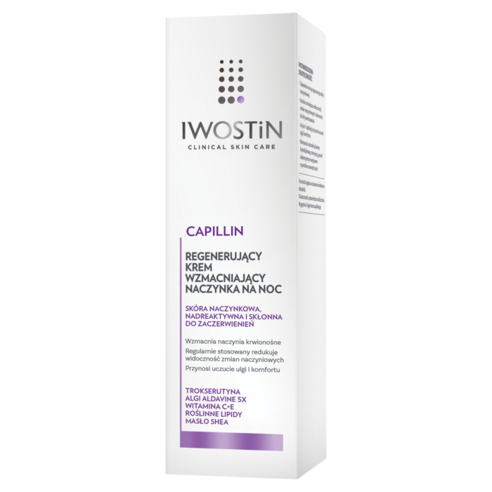 Iwostin Capillin Wzmacniajacy krem na naczynka na noc