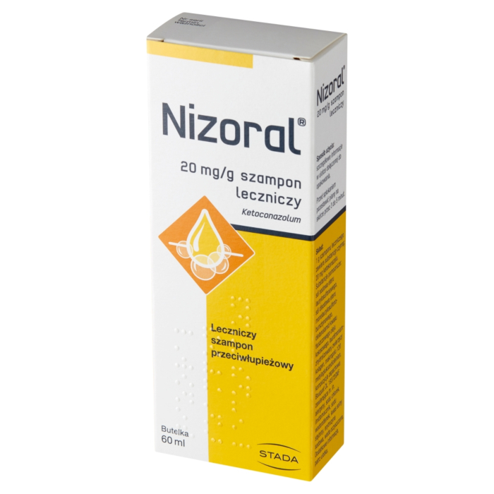 Nizoral 20 mg/g szampon leczniczy, 60 ml 