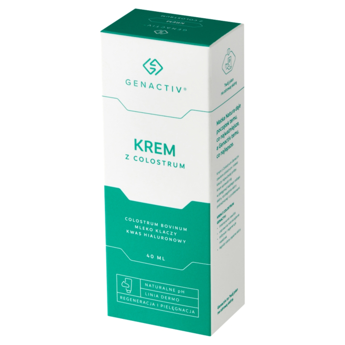 Genactiv Krem z colostrum intensywnie regenerujący