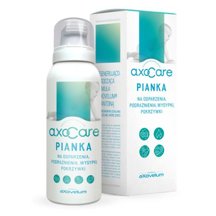 Axocare Pianka dla dzieci na odparzenia, podrażnienia, wysypki, pokrzywki