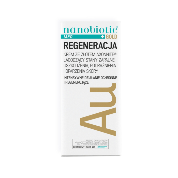 Nanobiotic Gold Skin Repair Krem Ze Złotem Axonnite 50 ml
