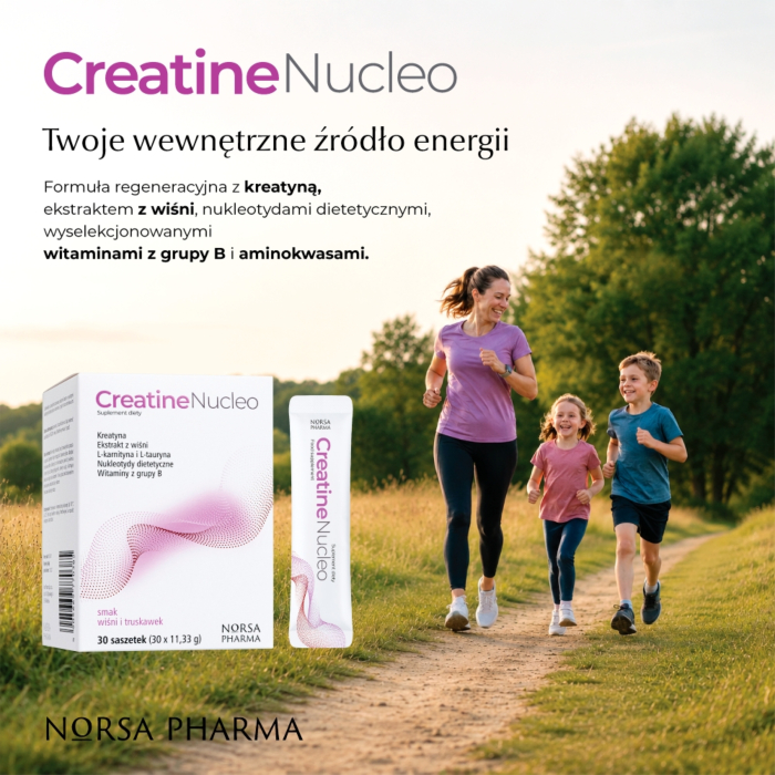 Norsa Pharma Creatine Nucleo, proszek 30 sasz.