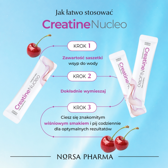 Norsa Pharma Creatine Nucleo, proszek 30 sasz.