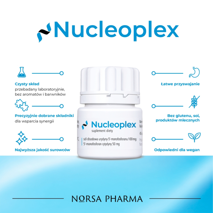 Norsa Pharma Nucleoplex, kapsułki, 45 szt.