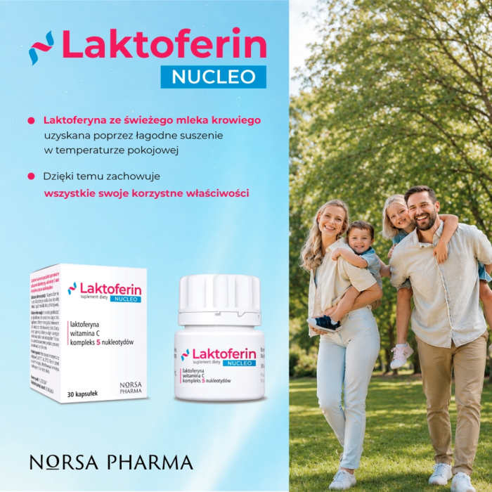 Laktoferin Nucleo Kapsułki, 30 szt.