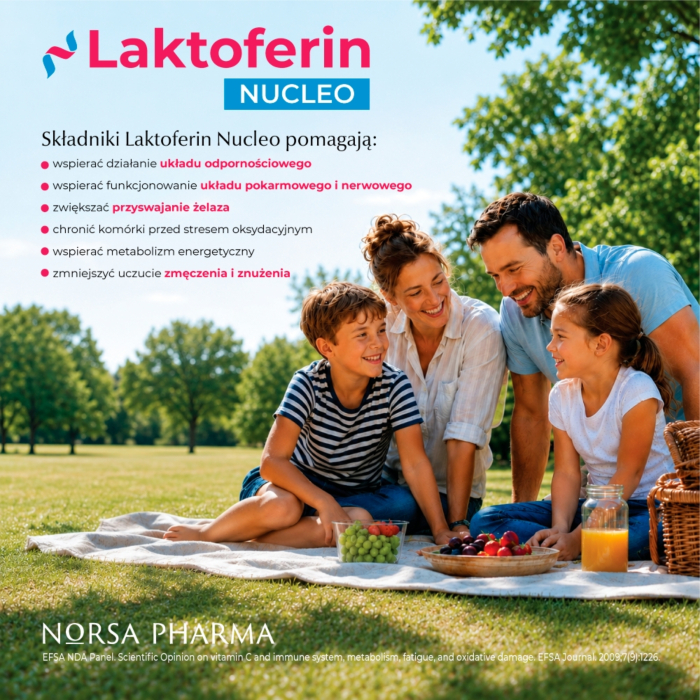 Laktoferin Nucleo Kapsułki, 30 szt.