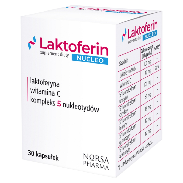 Laktoferin Nucleo Kapsułki, 30 szt.
