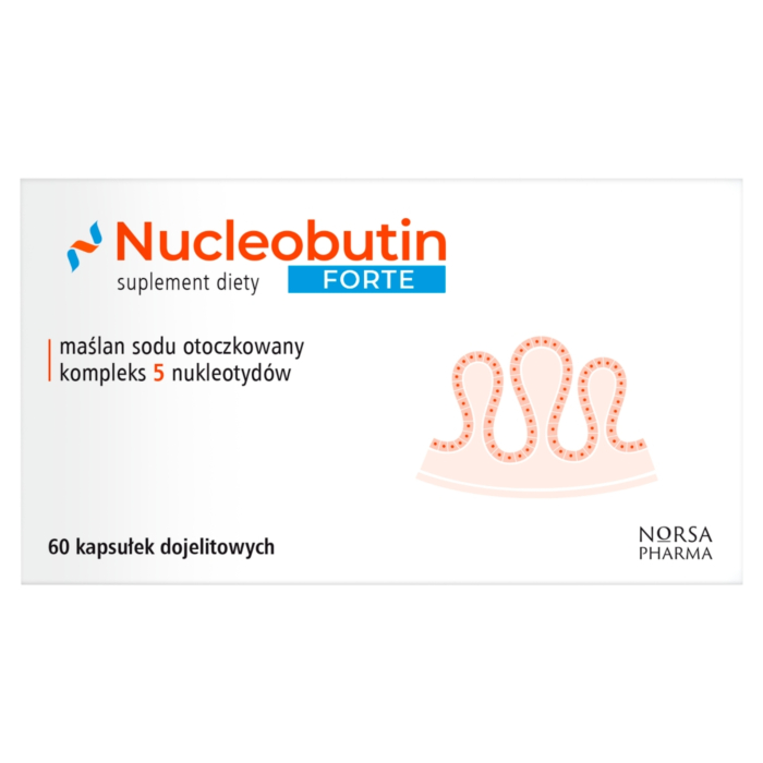 Norsa Pharma Nucleobutin Forte Kapsułki, 60 szt.