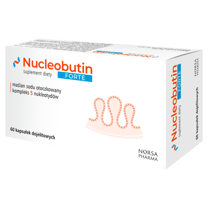 Norsa Pharma Nucleobutin Forte Kapsułki, 60 szt.