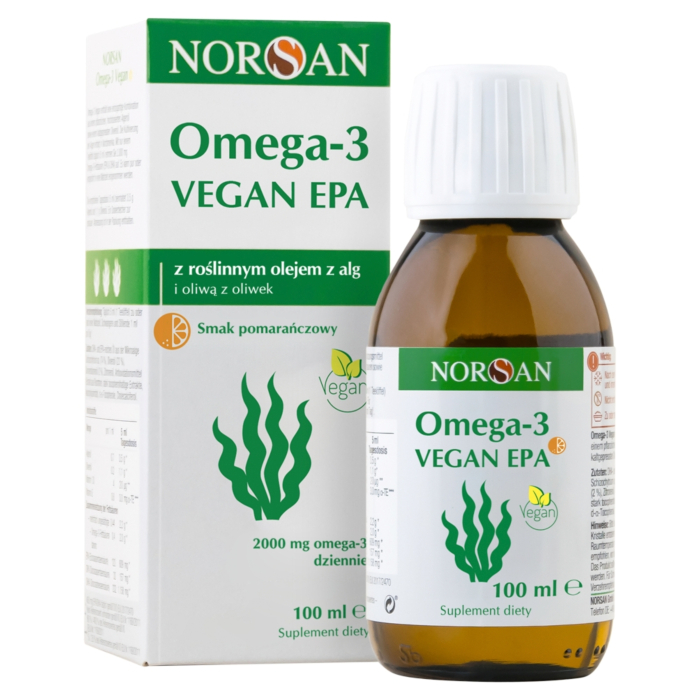 Norsan Omega -3 Vegan EPA, płyn 100 ml