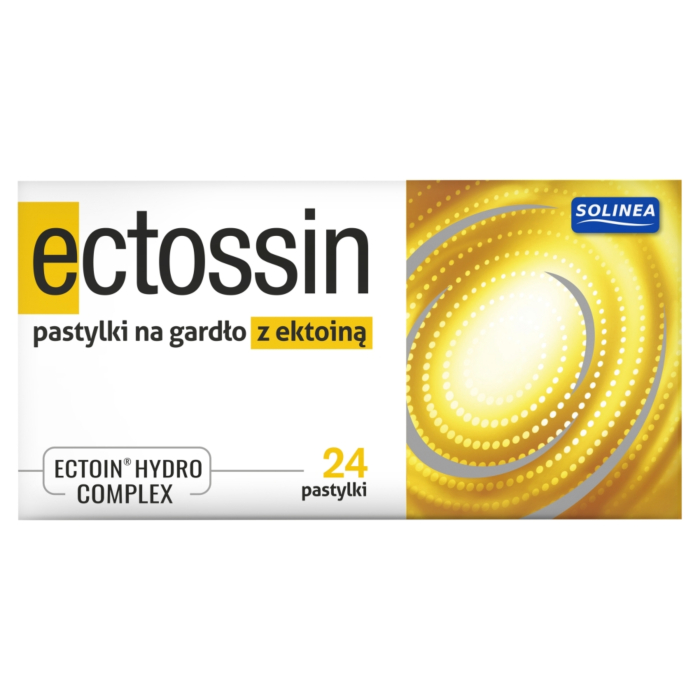 Ectossin, Pastylki na gardło z ektoiną