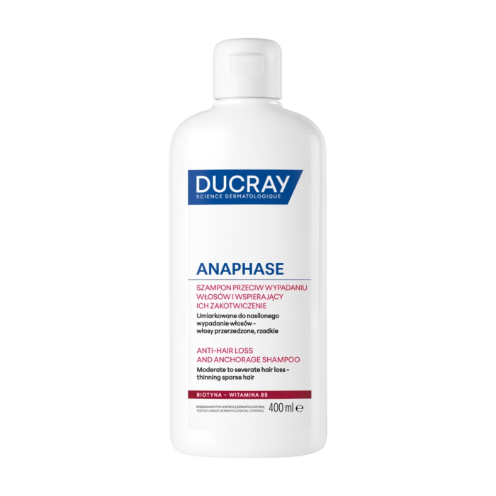 Ducray Anaphase Szampon przeciw wypadaniu i przerzedzaniu włosów, 400 ml