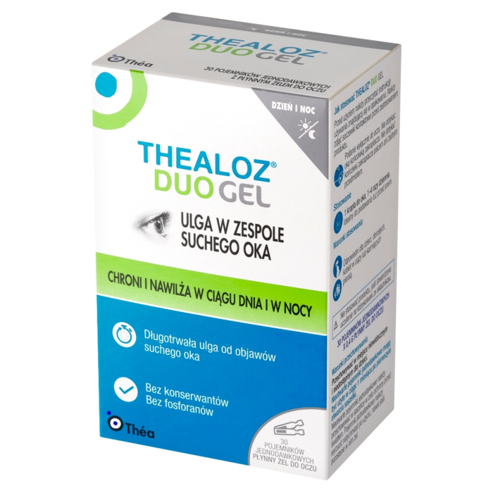 Thealoz Duo Gel Ud Żel do oczu 30 Minimsów po 0,4 ml