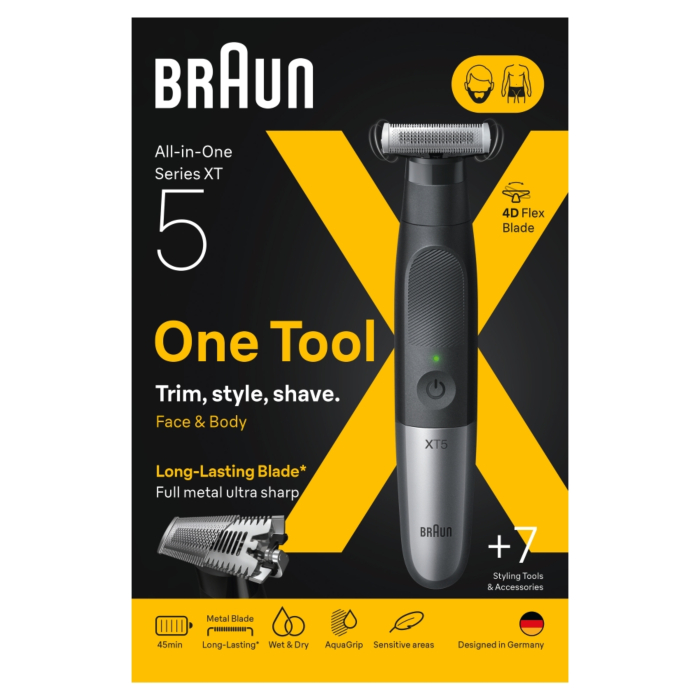Braun XT5100 Trimmer Box Black/Grey 1CT