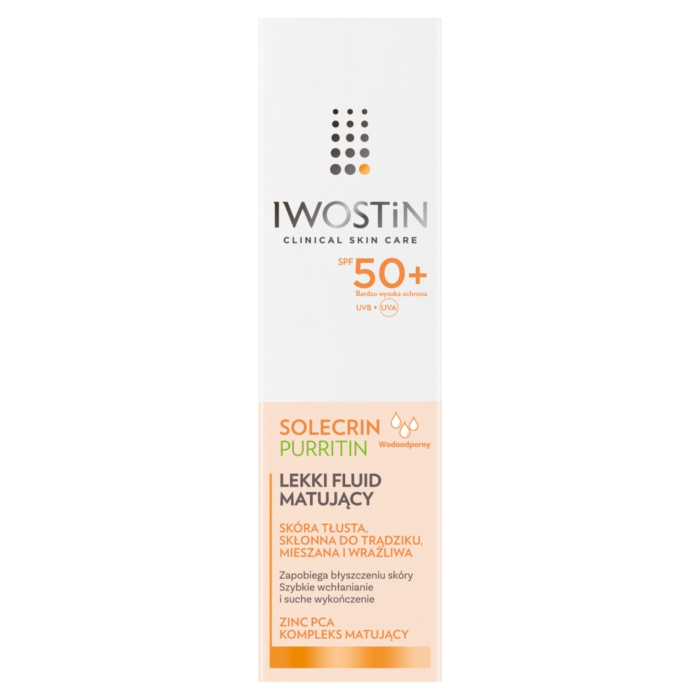 Iwostin Solecrin Purritin Fluid ochronny SPF 50+ 