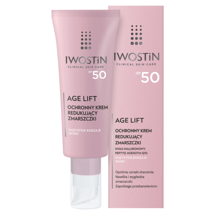Iwostin Age Lift SPF50+ Ochronny krem redukujący zmarszczki