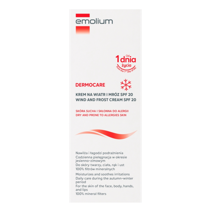 Emolium Krem ochronny na wiatr i mróz SPF20