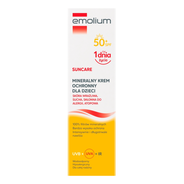 Emolium Suncare Mineralny krem ochronny SPF50+ 