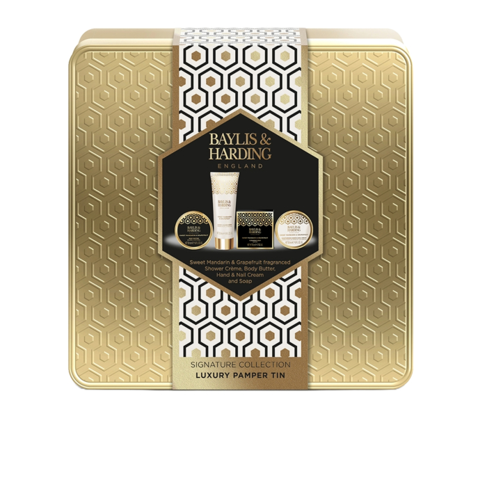 Baylis & Harding Sweet Mandarin & Grapefruit Luxury Pamper Tin Gift Set