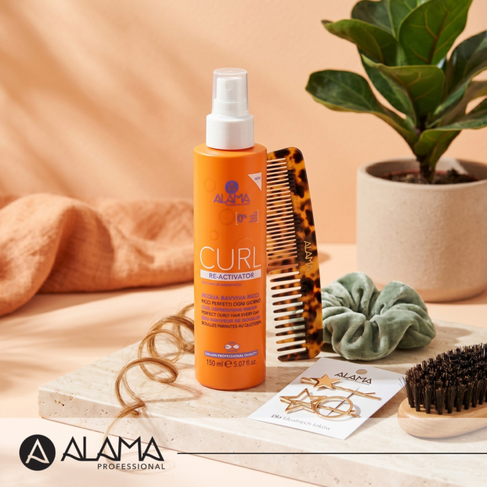 Alama Curl Aktywator Spray Mgiełka reaktywująca skręt do loków i fal 150ml