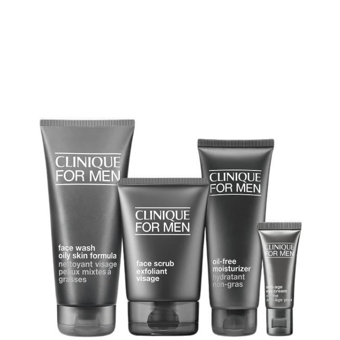 Clinique Great Skin For Him Zestaw prezentowy do skóry mieszanej i tłustej