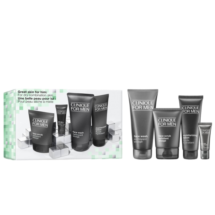 Clinique Great Skin For Him Zestaw prezentowy do skóry suchej