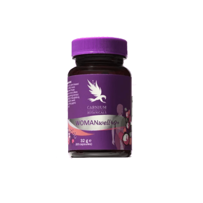 Carnium Botanicals Woman Well 40+, 60 kaps.