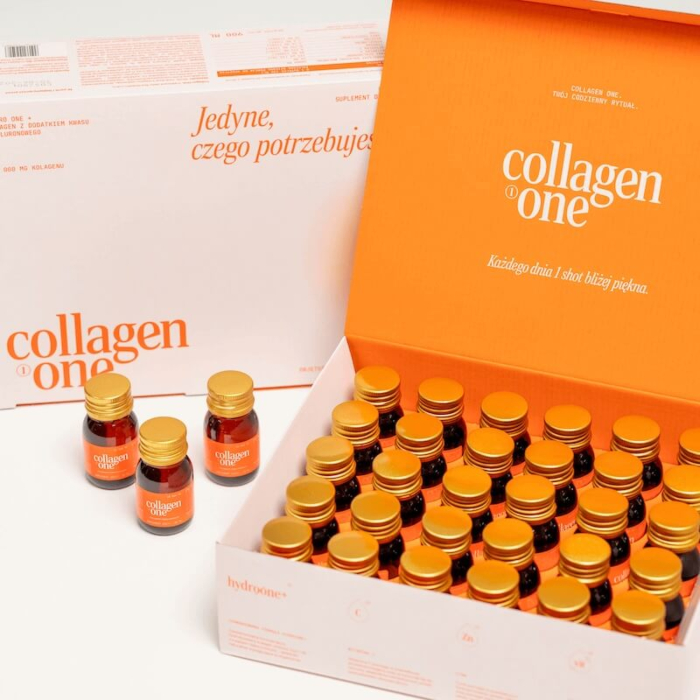 Collagen One Kolagen do picia z kwasem hialuronowym 10000 mg,  30x30 ml