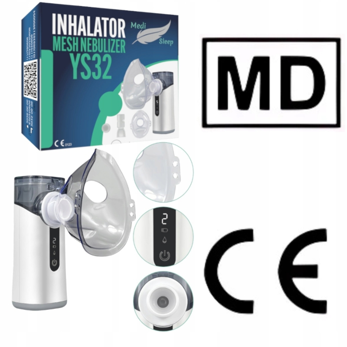 Medi Sleep inhalator nebulizator dla dzieci dorosłych siateczkowy przenośny bezprzewodowy