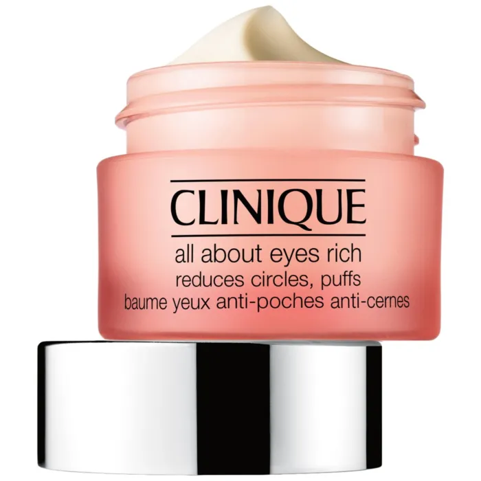 Крем для кожи вокруг глаз Clinique All About Eyes Rich насыщенный, против отёчности и тёмных кругов, 30 мл — фото 5