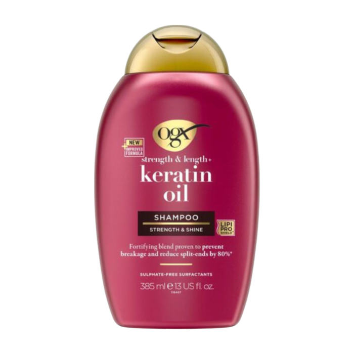 OGX Keratin Oil - Szampon z keratyną 385 ml