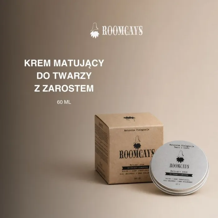 Крем для лица мужской Roomcays матирующий, увлажняющий, SPF 15, 50 мл — фото 3