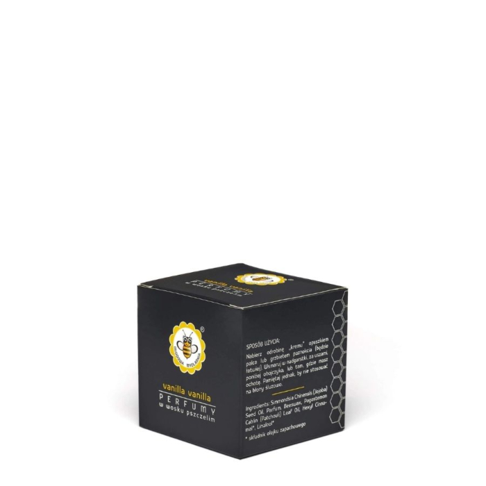 Miodowa Mydlarnia perfumy w wosku pszczelim vanilla vanilla