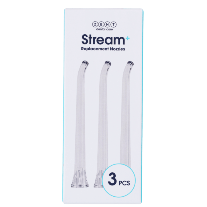 ZENT Zestaw dysz do irygatora Stream+, końcówki 360° do higieny jamy ustnej