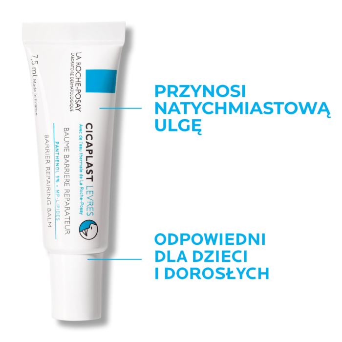 La Roche-Posay Cicaplast Regenerujący balsam do ust