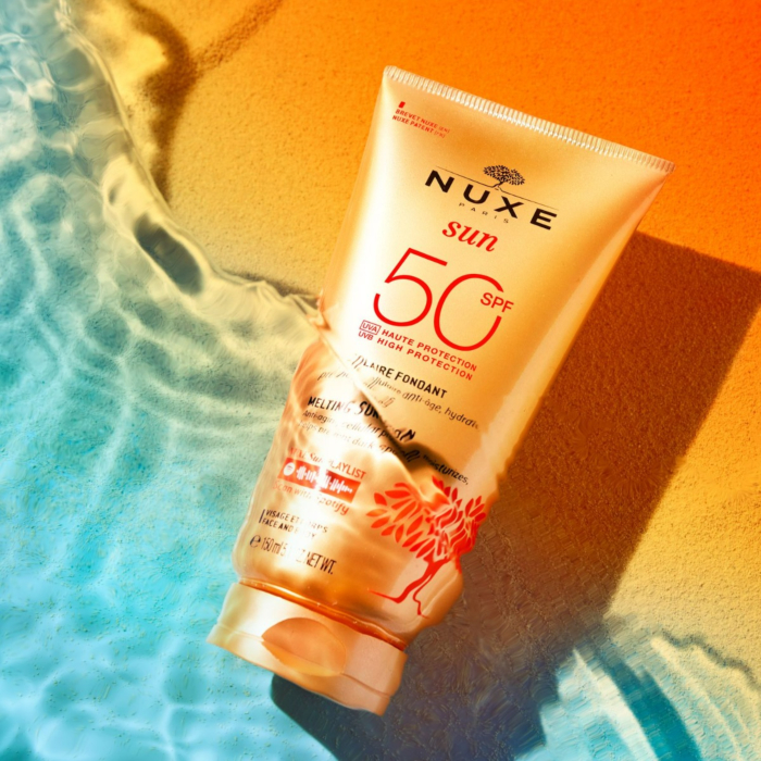 Nuxe Sun Mleczko do opalania twarzy i ciała SPF 50 