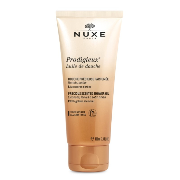 Nuxe Prodigieux® Zestaw kultowych kosmetyków (Olejek + Perfumy + Olejek pod prysznic + Świeca)