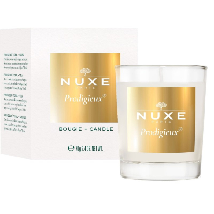 Nuxe Prodigieux® Zestaw kultowych kosmetyków (Olejek + Perfumy + Olejek pod prysznic + Świeca)