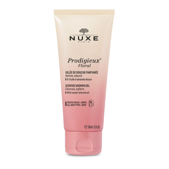 Nuxe Huile Prodigieuse® Florale Zestaw (Olejek 100ml + Perfumy 15ml + Żel pod prysznic 100ml + Świeca 70g)