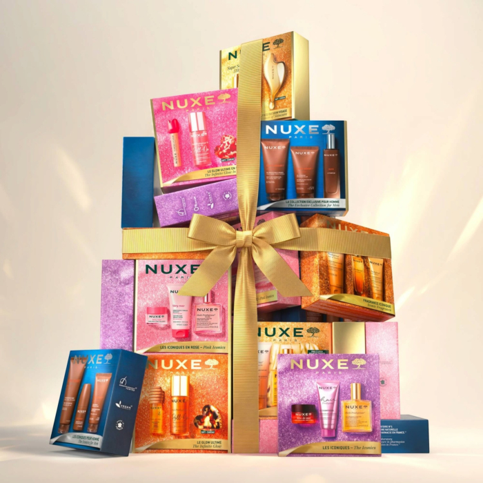 Nuxe Perfumy Prodigieux: Perfumy Prodigieux® 30 ml + Olejek pod prysznic Prodigieux® 100 ml + Prodigieux® Perfumowane mleczko do ciała 30 ml